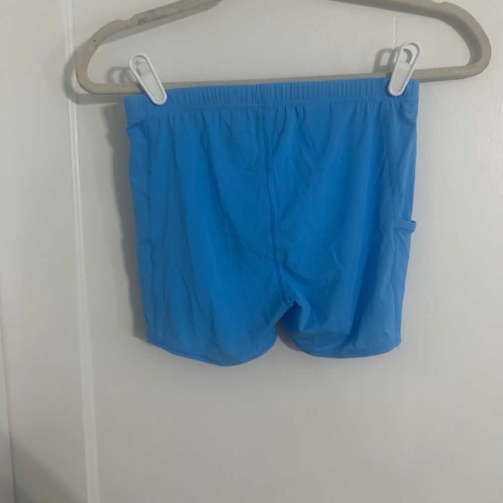 Lilly Pulitzer Luxletic Vibrant Blue Shorts - Picture 7 of 7